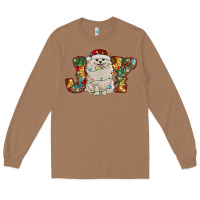 Toasted Coconut pomeranian christmas joy Long Sleeve Tee - RanaPortraitStore