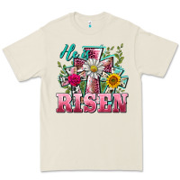 Bone he is risen cross easter Premium Tee - BarkalooDesign