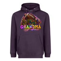 Plum football grandma Heavyweight Hoodie - OliviaCreatesArt