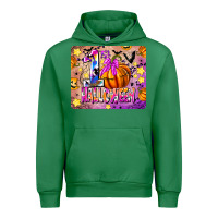 Emerald 1st Halloween Urban Hoodie - CowhideDigitalArt