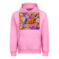 Fuchsia Pink 1st Halloween Urban Hoodie - CowhideDigitalArt