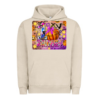 Pigment French Oak 1st Halloween Urban Hoodie - CowhideDigitalArt