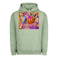 Pigment Oil Green 1st Halloween Urban Hoodie - CowhideDigitalArt