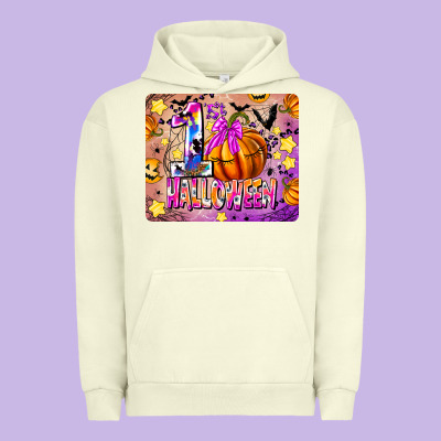 1st Halloween Urban Hoodie Designed By Cowhidedigitalart