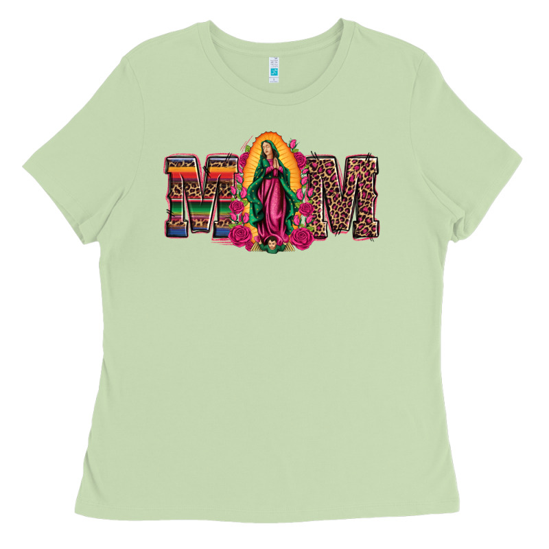 Mom Our Lady Of Guadalupe Ladies Tee by Artiststas | Teevron