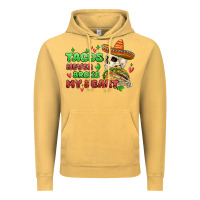 Vintage Mustard baby its cold outside skeleton Vintage Hoodie - MaliasSmallBusiness