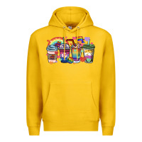 Lemon lgbtq coffee cups Premium Hoodie - HowdyJamesFarm