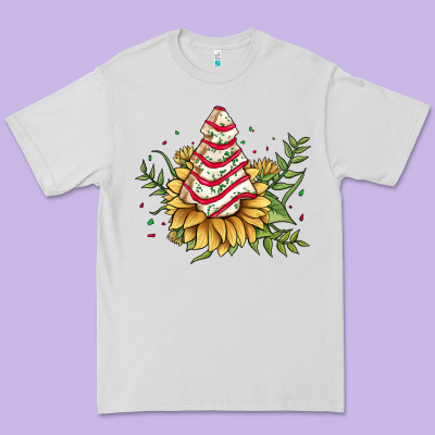 Little Debbie Tree Cakes Sunflower Premium Tee Designed By Jahusdesignshop