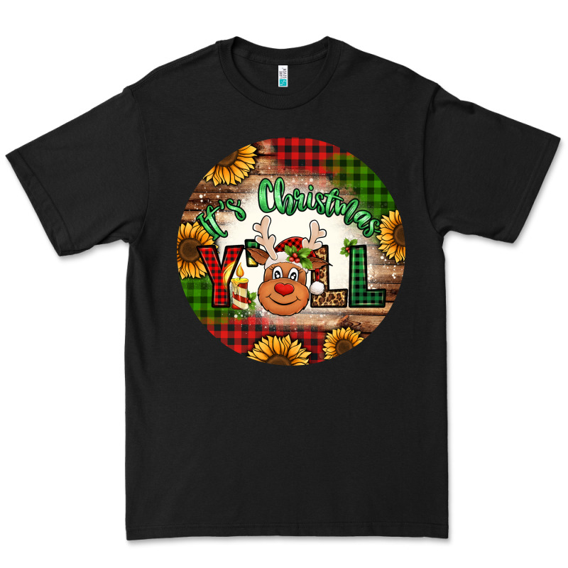 It's Christmas Y'all Reindeer Christmas Premium Tee by Jasminsmagicworld | Teevron
