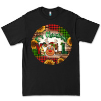 Black it's Christmas y'all reindeer Christmas Premium Tee - Jasminsmagicworld