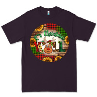 Plum it's Christmas y'all reindeer Christmas Premium Tee - Jasminsmagicworld