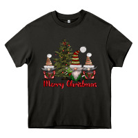 Asphalt merry christmas with gnomes Heavy Core Tee - AdoDesignShop