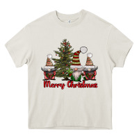 Merry Christmas With Gnomes Heavy Core Tee | Teevron