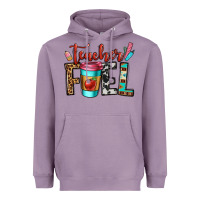 Lavender teacher fuel Heavyweight Hoodie - OliviaCreatesArt