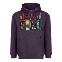 Plum teacher fuel Heavyweight Hoodie - OliviaCreatesArt
