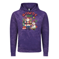 Cloud Purple howdy hos Vintage Hoodie - MaliasSmallBusiness