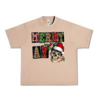Burro Merry af skeleton messy bun Urban Heavy Tee - NancyCooperArtShop