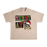 French Oak Merry af skeleton messy bun Urban Heavy Tee - NancyCooperArtShop