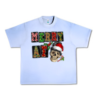 Grape Ice Merry af skeleton messy bun Urban Heavy Tee - NancyCooperArtShop