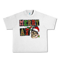 Lunar Rock Merry af skeleton messy bun Urban Heavy Tee - NancyCooperArtShop
