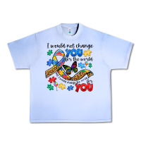 Grape Ice i would not change you autism Urban Heavy Tee - JahusDesignShop