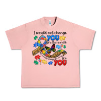 Salmon i would not change you autism Urban Heavy Tee - JahusDesignShop