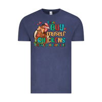 Vintage Denim i can buy myself chickens i can hatch my own eggs Vintage Tee - MaliasSmallBusiness