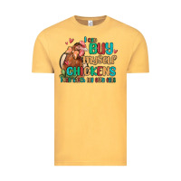 Vintage Mustard i can buy myself chickens i can hatch my own eggs Vintage Tee - MaliasSmallBusiness