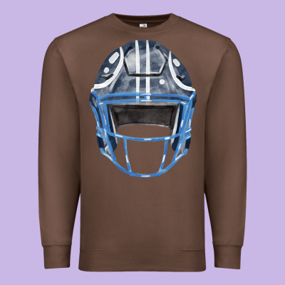 Football Helmet Fa Element 1 Premium Sweatshirt Designed By Fadigitalartstudio