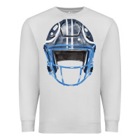 Dove Grey football helmet fa element 1 Premium Sweatshirt - FaDigitalArtStudio