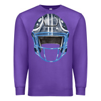 Purple football helmet fa element 1 Premium Sweatshirt - FaDigitalArtStudio