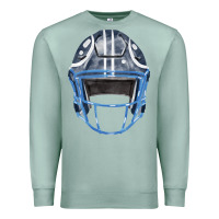 Seafoam football helmet fa element 1 Premium Sweatshirt - FaDigitalArtStudio