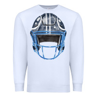 White football helmet fa element 1 Premium Sweatshirt - FaDigitalArtStudio