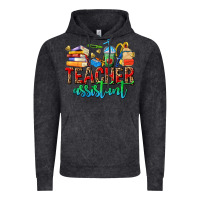 Vintage Black teacher assistant Vintage Hoodie - NancyCooperArtShop