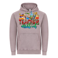 Vintage Zinc teacher assistant Vintage Hoodie - NancyCooperArtShop