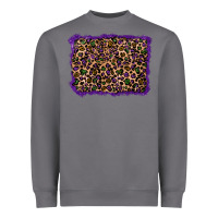 Storm mardi gras leopard background Heavyweight Sweatshirt - RanaPortraitStore