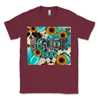 Burgundy senior 2023 Classic Tee - JahusDesignShop
