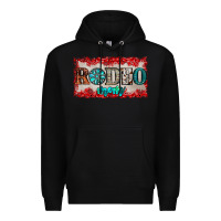 Black rodeo mom Premium Hoodie - JahusDesignShop