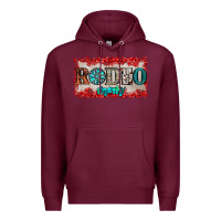 Burgundy rodeo mom Premium Hoodie - JahusDesignShop