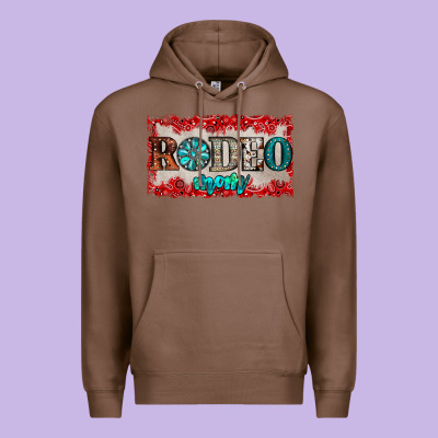 Rodeo Mom Premium Hoodie Designed By Jahusdesignshop