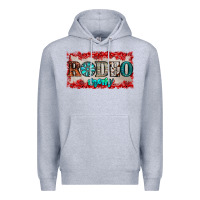 Heather Grey rodeo mom Premium Hoodie - JahusDesignShop