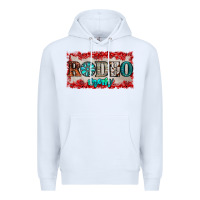 White rodeo mom Premium Hoodie - JahusDesignShop