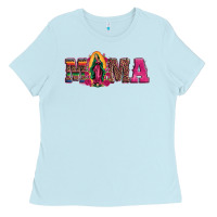 Baby Blue mama our lady of guadalupe Ladies Tee - Artiststas