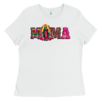 White mama our lady of guadalupe Ladies Tee - Artiststas