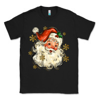 Black Christmas Santa Classic Tee - MaliasSmallBusiness