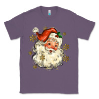 Lavender Christmas Santa Classic Tee - MaliasSmallBusiness
