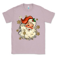 Lilac Christmas Santa Classic Tee - MaliasSmallBusiness