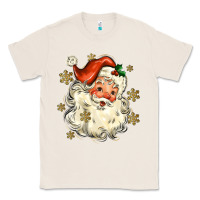 Natural Christmas Santa Classic Tee - MaliasSmallBusiness
