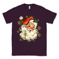 Plum Christmas Santa Classic Tee - MaliasSmallBusiness