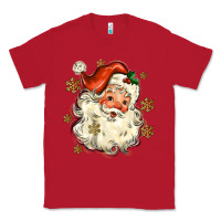 Red Christmas Santa Classic Tee - MaliasSmallBusiness